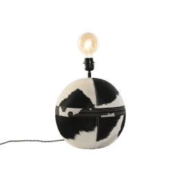 Lámpara de mesa Home ESPRIT Metal Madera de mango 30 x 30 x 39 cm