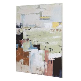 Cuadro Home ESPRIT Abstracto Moderno 120 x 3,8 x 150 cm (2 Unidades)