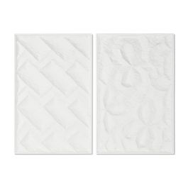 Cuadro Moderno DKD Home Decor Blanco 4 x 92.5 x 58.5 cm (2 Unidades)