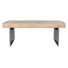 Mesa Comedor Alpino DKD Home Decor Natural 94 x 76 x 200 cm