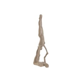 Figura Decorativa Home ESPRIT Beige Yoga 29,5 x 8 x 28 cm