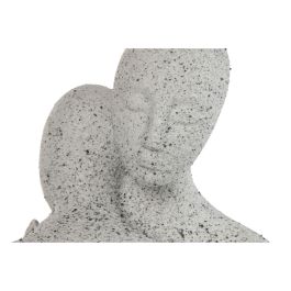 Figura Decorativa Home ESPRIT Blanco Romántico Pareja 25,8 x 22,5 x 38,5 cm