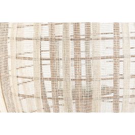 Portavela Oriental DKD Home Decor Blanco Natural 37 x 56 x 37 cm