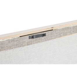 Cuadro Moderno DKD Home Decor Blanco Beige 3 x 80 x 80 cm (2 Unidades)