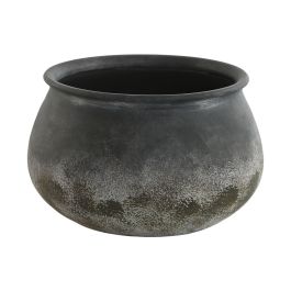 DKD Home Decor Jarron Oriental Gris Terracota 27 x 16.5 x 27 cm Hecho a Mano Precio: 27.50000033. SKU: B19RPWSKMP