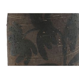 Jarrón Home ESPRIT Marrón Terracota Oriental 19,5 x 19,5 x 35,5 cm