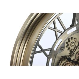 Reloj de Pared Home ESPRIT Dorado Cristal Hierro 80 x 10 x 86 cm Precio: 165.9499996. SKU: B1BK6WE6PC