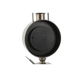 Reloj de Mesa Home ESPRIT Plateado Cristal Hierro 21,5 x 18,6 x 51,5 cm Reloj de Mesa Home ESPRIT Plateado Cristal Hierro 21,5 x 18,6 x 51,5 cm