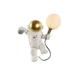 Lámpara de Pared Home ESPRIT Blanco Dorado Metal Resina Moderno Astronauta 26 x 21,6 x 33 cm Precio: 36.99000008. SKU: B17YRVKA3L