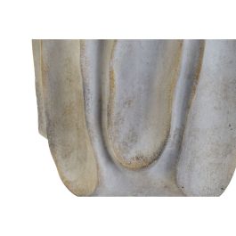 Macetero Home ESPRIT Gris Cemento Romántico Desgastado 28 x 27 x 48 cm