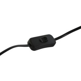 DKD Home Decor Lámpara Sobremesa Jing Door Neoclásico Porcelana Multicolor Negro Dorado Melocoton 40 x 40 x 67.5 cm