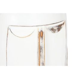 Macetero Home ESPRIT Blanco Fibra de Vidrio Fibra Moderno Cara 44,5 x 36 x 91 cm