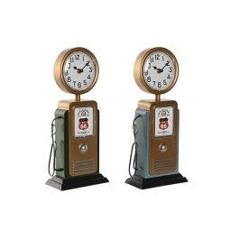 Reloj de Mesa Home ESPRIT Verde Naranja Metal Polipropileno Vintage 14 x 7,3 x 35 cm (2 Unidades) Precio: 44.9499996. SKU: B134CDLK6H