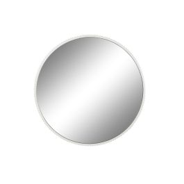 Espejo de pared Home ESPRIT Blanco Metal Espejo Urbano 70 x 4,5 x 70 cm
