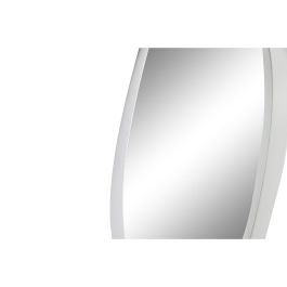 Espejo de pared Home ESPRIT Blanco Metal Espejo Urbano 64 x 4,5 x 62 cm
