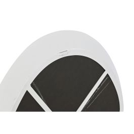 Espejo de pared Home ESPRIT Blanco Metal Espejo Urbano 64 x 4,5 x 62 cm