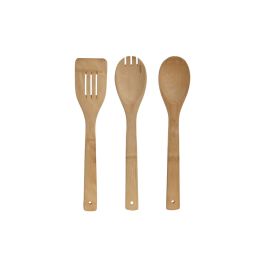 Utensilios Basicos DKD Home Decor Natural Plateado 13 x 27 x 8 cm Set de 6