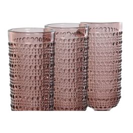 Copa Basicos DKD Home Decor Rosa 7 x 20 x 7 cm Set de 6