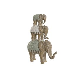 Figura Decorativa Home ESPRIT Blanco Elefante Colonial 24,5 x 9,5 x 35 cm Precio: 32.95000005. SKU: B1ACKPG9N7