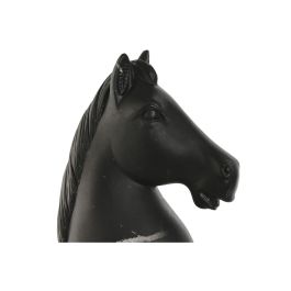 Figura Decorativa Home ESPRIT Negro Caballo 13 x 13 x 33 cm