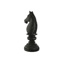 Figura Decorativa Home ESPRIT Negro Caballo 13 x 13 x 33 cm
