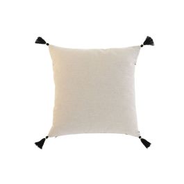 Cojin Boho DKD Home Decor Negro 5 x 45 x 45 cm