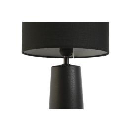 Lámpara de mesa Home ESPRIT Negro Gres 50 W 220 V 24 x 24 x 68 cm