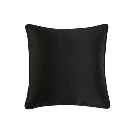 Cojín Home ESPRIT Negro Dorado 45 x 15 x 45 cm