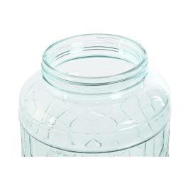 Dispensador de Agua Home ESPRIT Azul Acero Inoxidable Cristal 3,6 L 16 x 21 x 26 cm