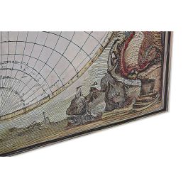 Cuadro Home ESPRIT Mapamundi Vintage 180 x 0,4 x 120 cm