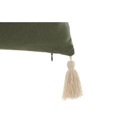 Cojin Boho DKD Home Decor Verde 15 x 45 x 45 cm