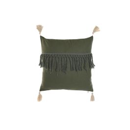 Cojin Boho DKD Home Decor Verde 15 x 45 x 45 cm