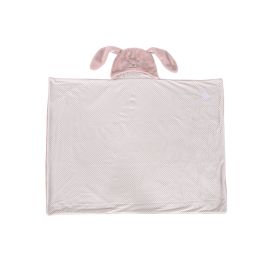 Manta Home ESPRIT Conejo Poliéster 100 x 75 x 20 cm (3 Unidades)