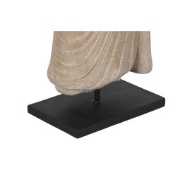 Figura Decorativa Home ESPRIT Marrón Negro Busto Neoclásico 26,2 x 16 x 68,5 cm