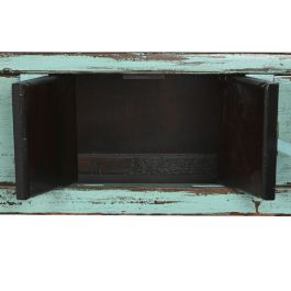 Consola Home ESPRIT Turquesa Madera de olmo 170 x 49 x 88 cm