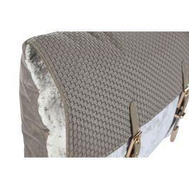 Cojin Item Home DKD Home Decor Beige Blanco 10x30x50 cm Cojin Item Home DKD Home Decor Beige Blanco 10x30x50 cm