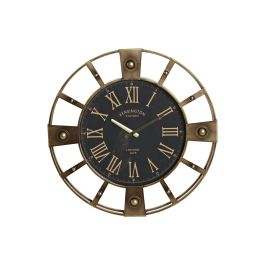 Reloj de Pared Home ESPRIT Negro Dorado Hierro Vintage 60 x 8 x 60 cm Precio: 50.94999998. SKU: B17DRGC4BV