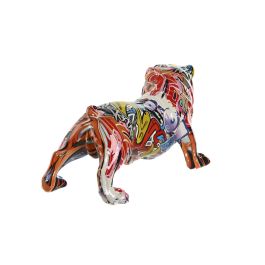 Figura Decorativa Home ESPRIT Multicolor Perro 25,5 x 12 x 13,5 cm