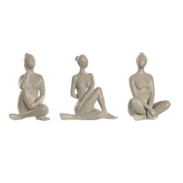 Figura Decorativa Home ESPRIT Marfil Yoga Romántico 13 x 11,5 x 17,5 cm (3 Unidades) Precio: 39.95000009. SKU: B1BFD8L8N9