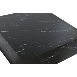 Mesa de Centro Home ESPRIT Negro Madera MDF 90 x 90 x 35 cm