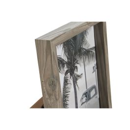 Marco Foto 15X20 Romantico DKD Home Decor Gris 2.5 x 21.5 x 16.5 cm