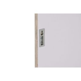 Espejo de pared Home ESPRIT Blanco Marrón Beige Gris Crema Cristal Poliestireno 66 x 2 x 92 cm (4 Unidades)