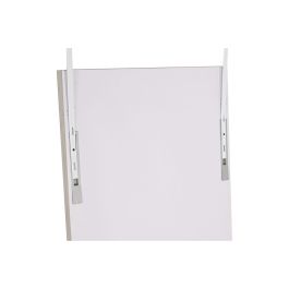 Espejo de pared Home ESPRIT Blanco Marrón Beige Gris Cristal Poliestireno 36 x 2 x 125 cm (4 Unidades)
