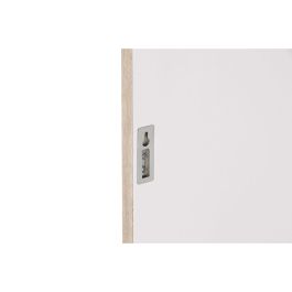 Espejo de pared Home ESPRIT Blanco Marrón Beige Gris Cristal Poliestireno 36 x 2 x 95,5 cm (4 Unidades)