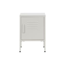 Mesita De Noche Vintage DKD Home Decor Blanco 35 x 51 x 35 cm