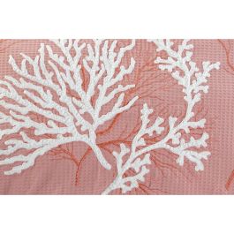 Cojin Mediterraneo DKD Home Decor Coral Blanco 10 x 35 x 60 cm (2 Unidades)