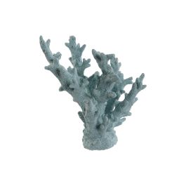 Figura Decorativa Home ESPRIT Azul Blanco Coral Mediterráneo 21,5 x 18 x 21,5 cm
