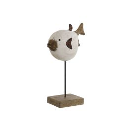 Figura Decorativa Home ESPRIT Blanco Natural Pez 17 x 8 x 27,3 cm Precio: 25.95000001. SKU: B17SM2B9HZ