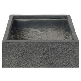 Maceta Terraza Y Jardin DKD Home Decor Gris Oscuro 44.5 x 43 x 44.5 cm Set de 3