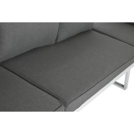 Sofa DKD Home Decor Gris 68 x 65 x 198 cm Set de 3